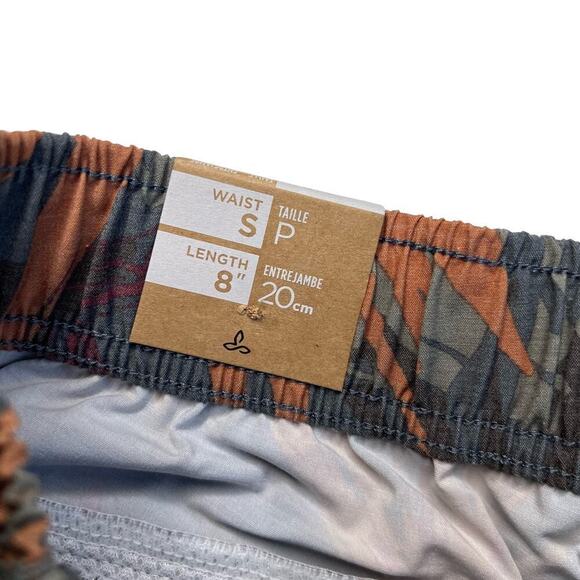 New Men’s prAna Metric E-Waist Zip 8" Inseam Boardshort Size S - Picture 6 of 8